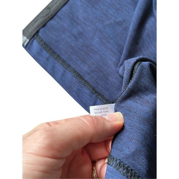 Ruby Ribbon Full Zip Hang Out Hoodie Size L Large Navy Blue - Picture 9 of 12